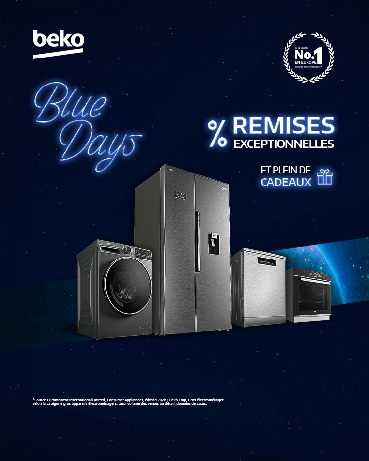 Beko Blue Days - Gagnez votre remise
