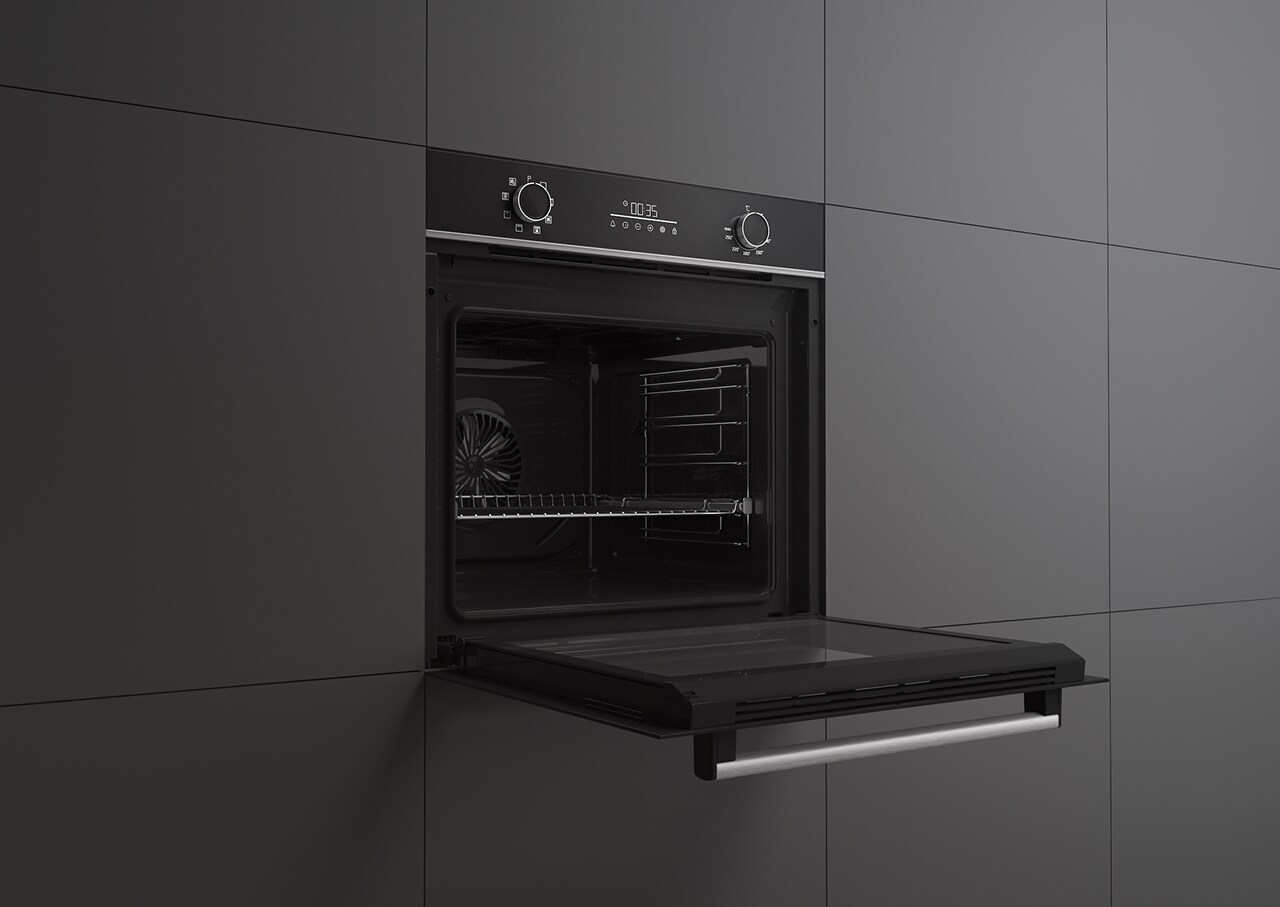 Perfekte Ergebnisse dank perfekter Heißluftverteilung: Beko Backrohre
