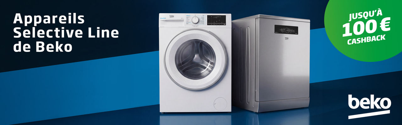 Beko wasmachines met Aquatech en Autodose - Nu met 6 maanden Ariel wasmiddel en Lenor wasverzachter gratis 