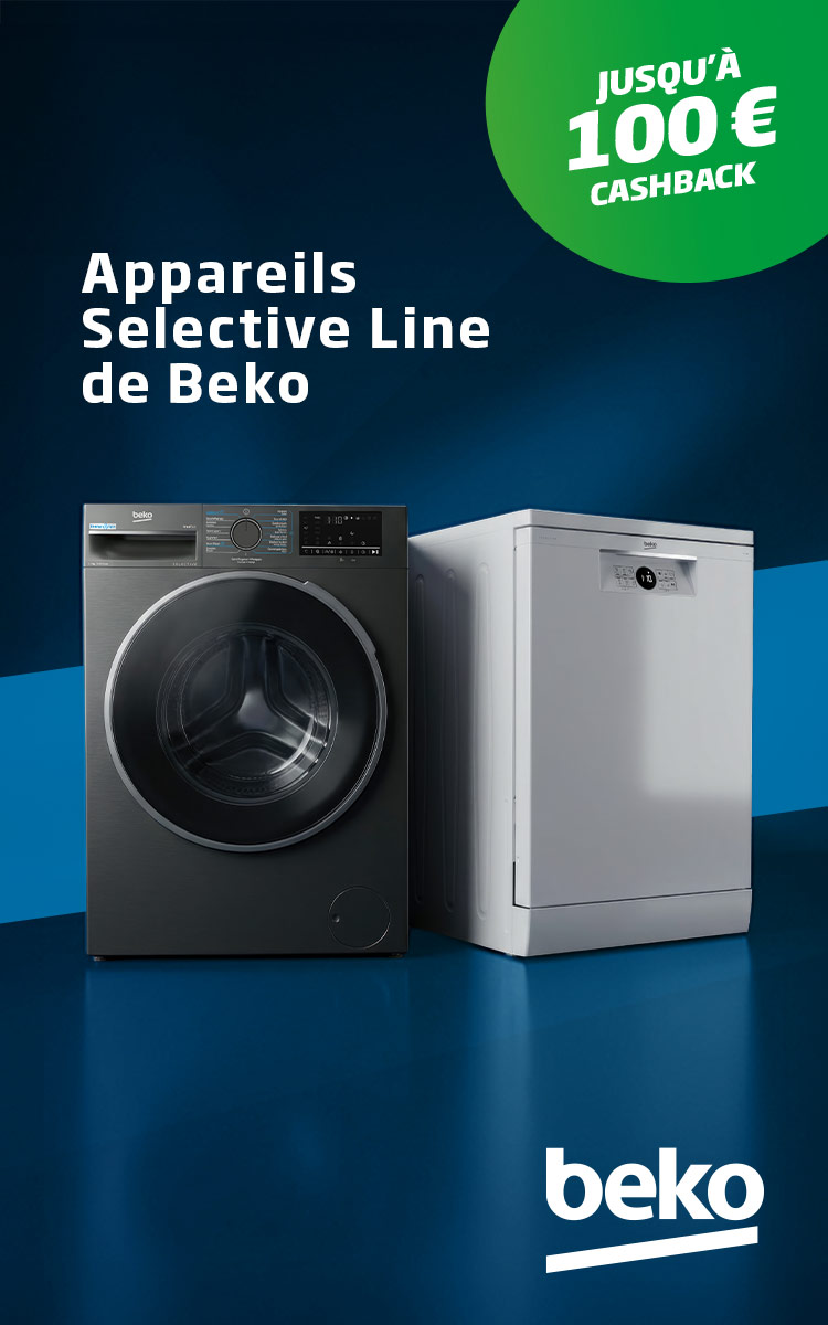 Beko wasmachines met Aquatech en Autodose - Nu met 6 maanden Ariel wasmiddel en Lenor wasverzachter gratis 