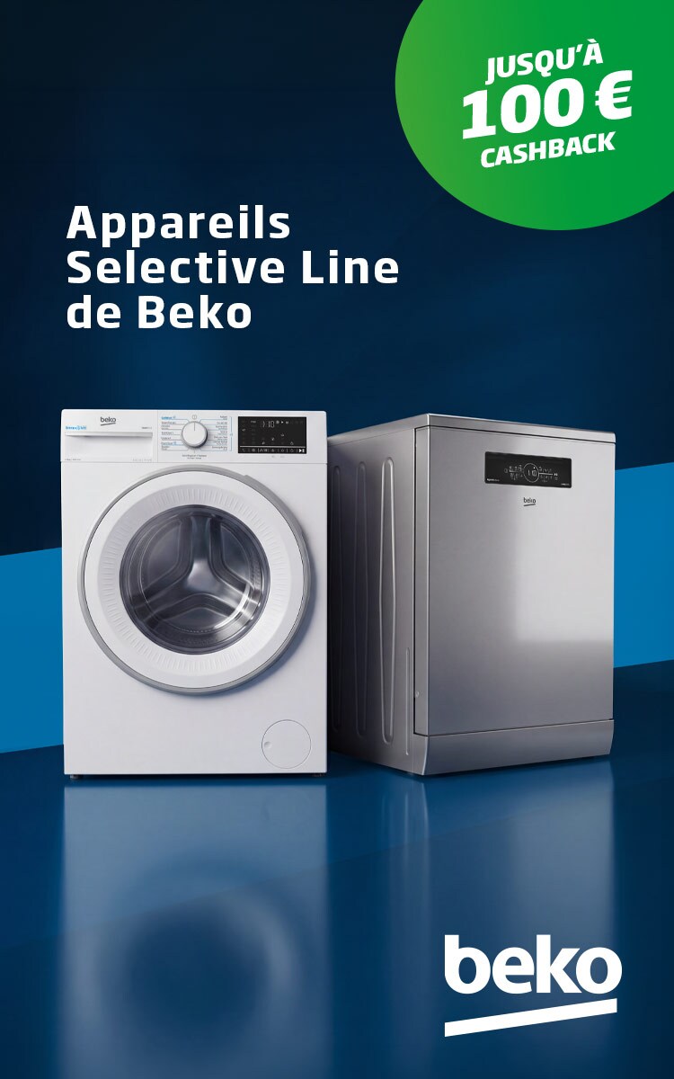 Beko wasmachines met Aquatech en Autodose - Nu met 6 maanden Ariel wasmiddel en Lenor wasverzachter gratis 