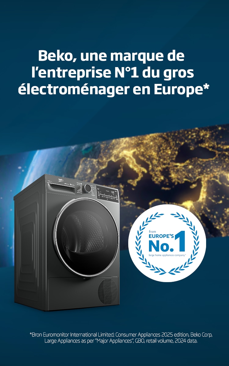 No1 entreprise du gros électroménagers en Europe