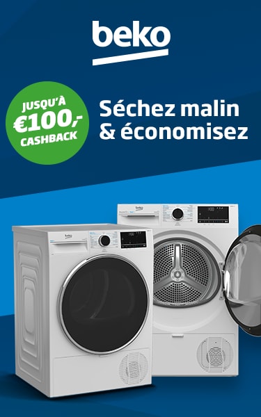 Sèche-linge Beko : profitez dès maintenant d'un cashback allant jusqu'à 100 €