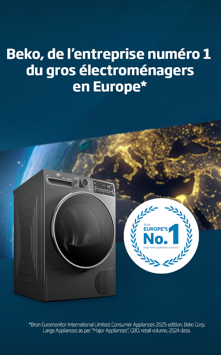 No1 entreprise du gros électroménagers en Europe