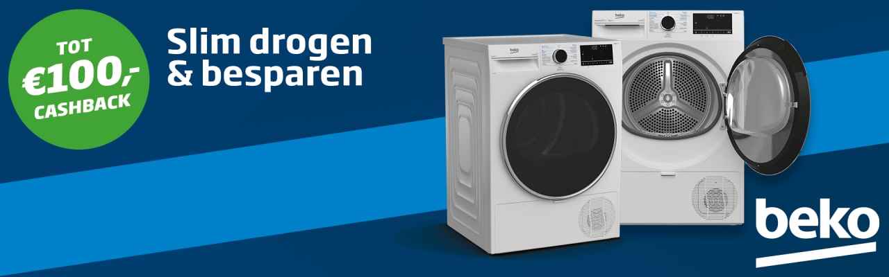 Beko drogers - Nu met tot €100 cashback