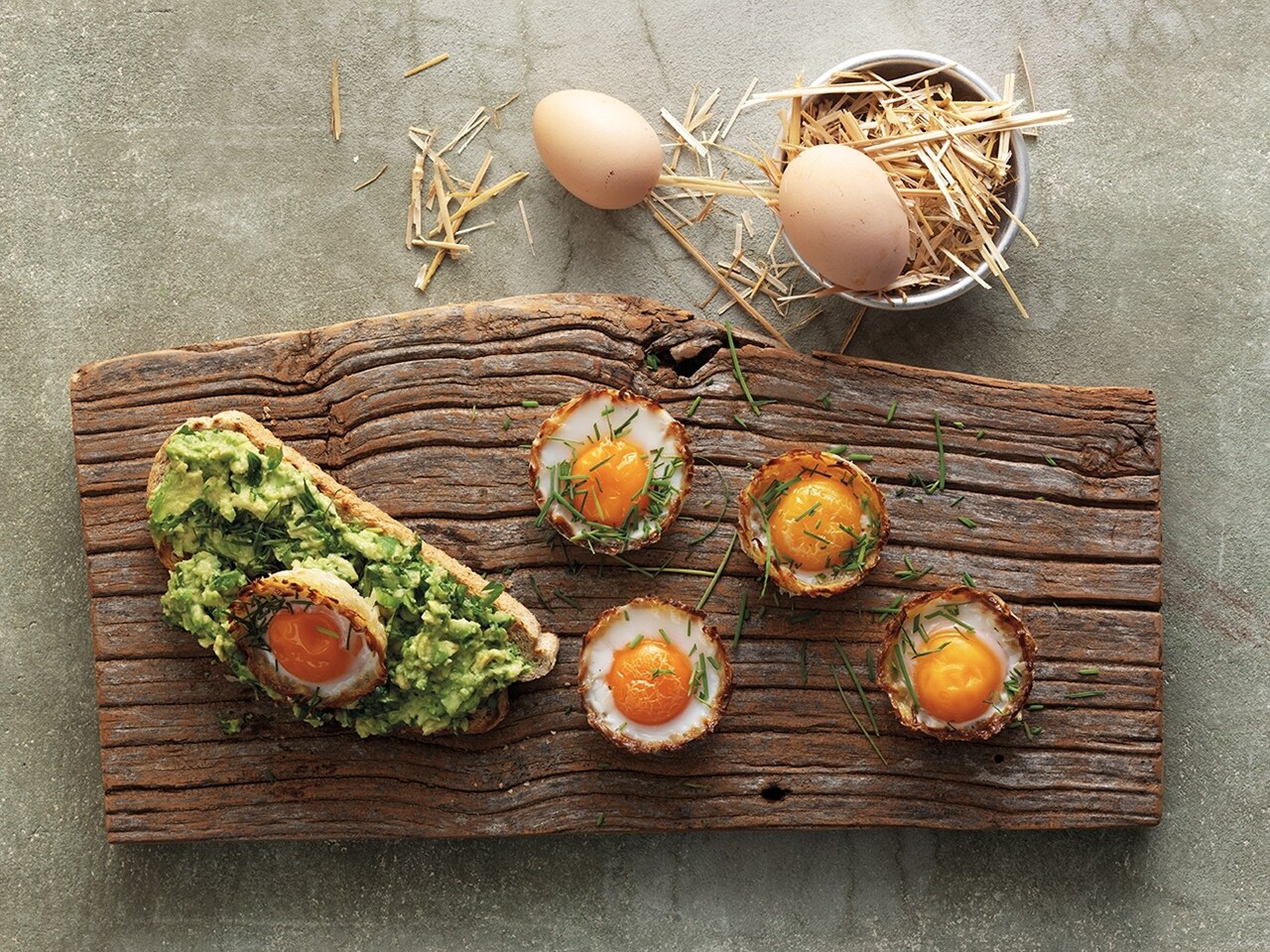 Copa De Hash Brown Y Huevos