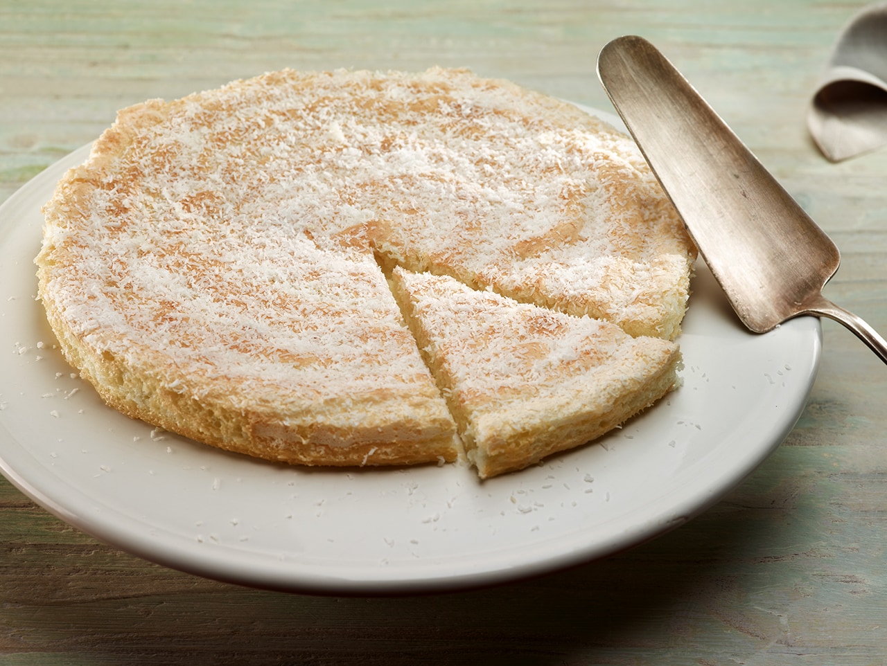 Bizcocho tierno de coco Bizcocho tierno de coco