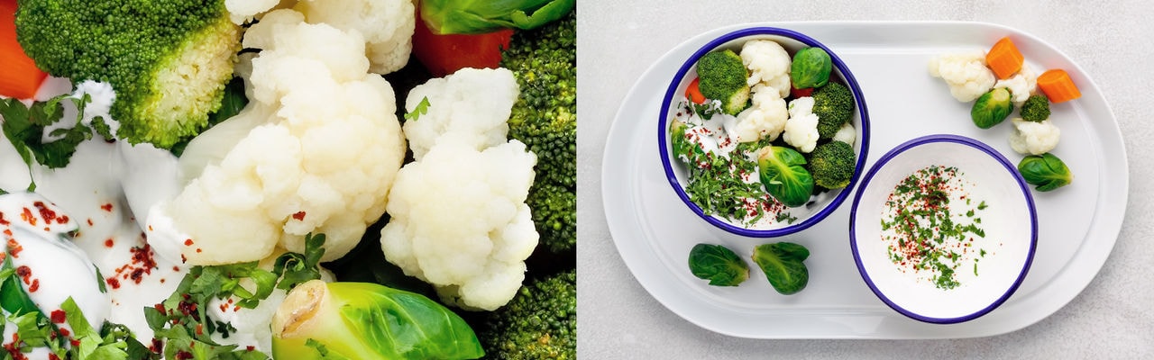 Fitness-Salat ohne Öl