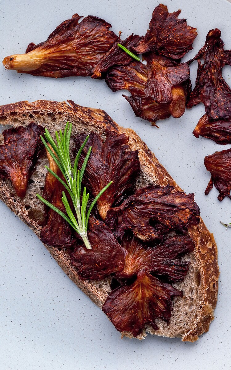 Oyster Mushroom Jerky
