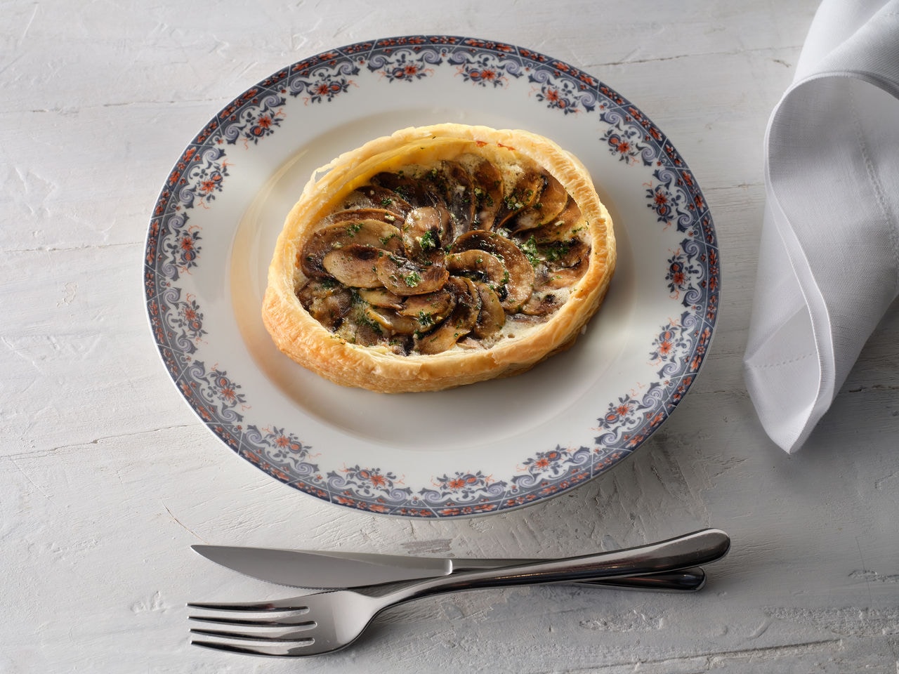 Tarta Champiñon