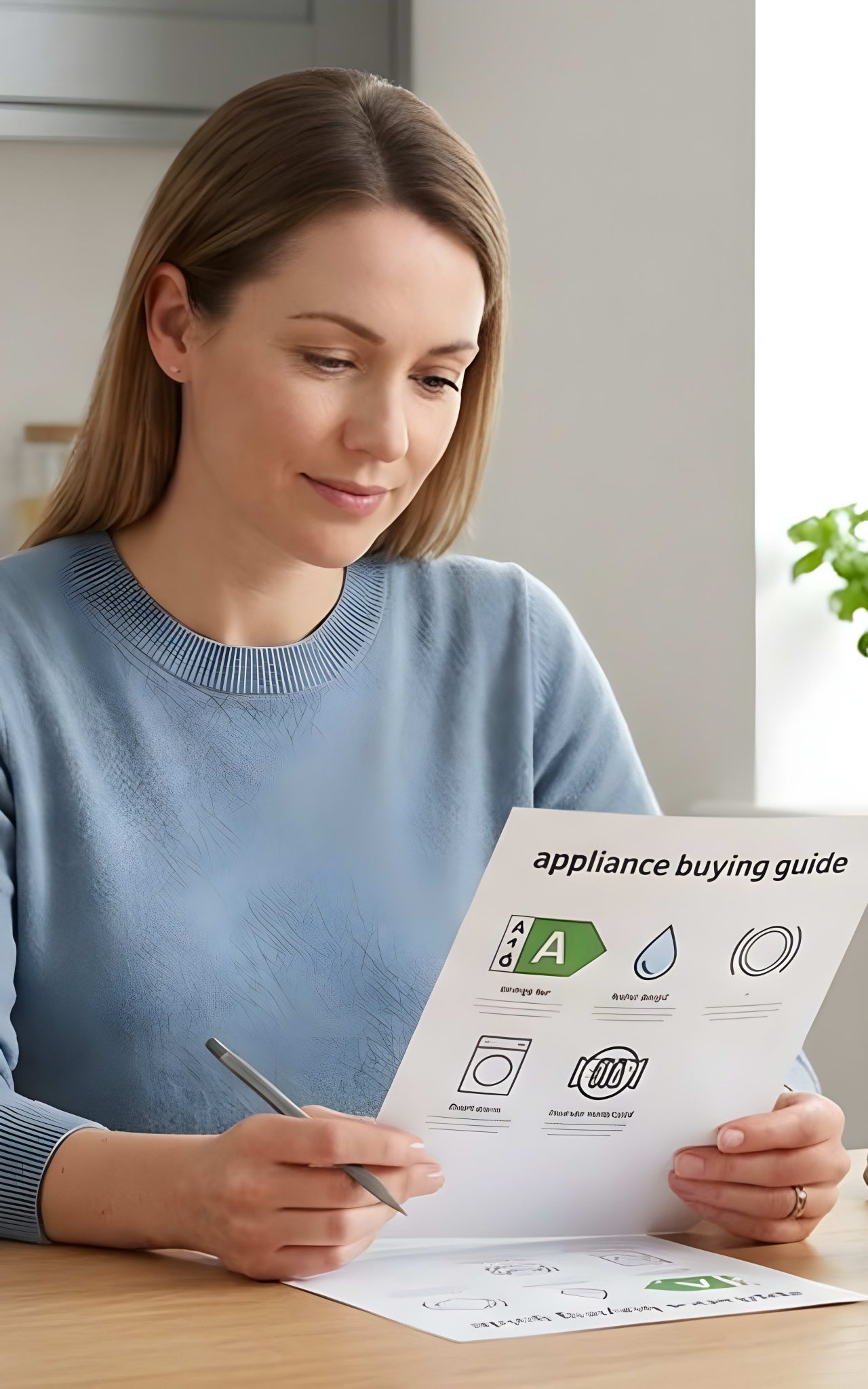 modern konyha háztartási gépekkel és családi használat közben