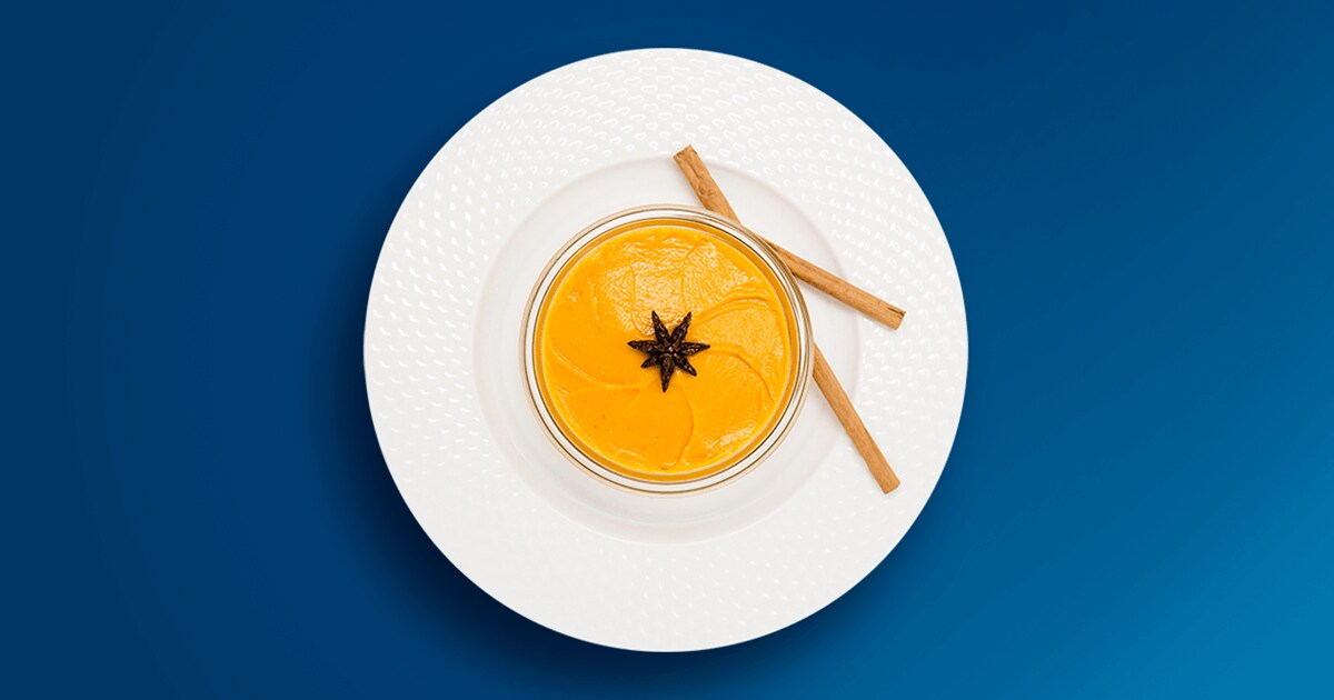 حلوى الكاسترد باليقطين