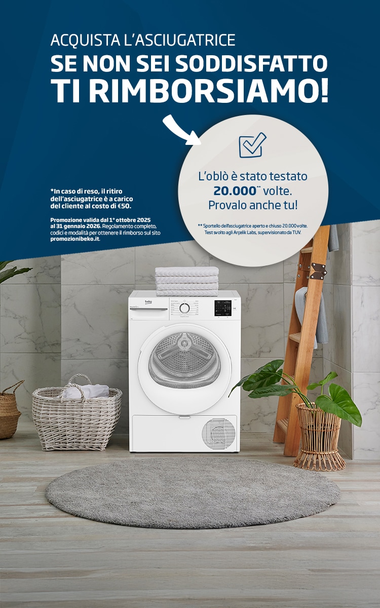 Beko promo asciugatrici 2025