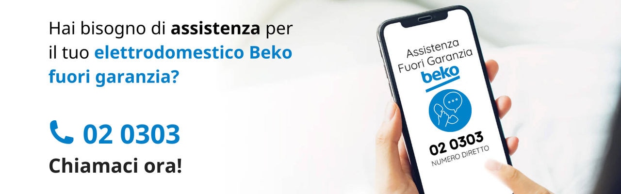 Hai bisogno di assistenza per il tuo elettrodomestico Beko fuori garanzia?