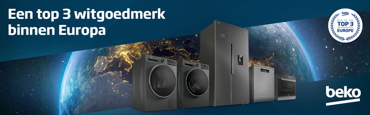 Beko wasmachines met Aquatech en Autodose - Nu met 6 maanden Ariel wasmiddel en Lenor wasverzachter gratis 