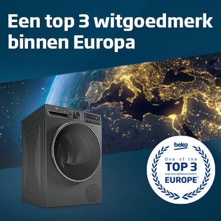 Beko wasmachines met Aquatech en Autodose - Nu met 6 maanden Ariel wasmiddel en Lenor wasverzachter gratis 