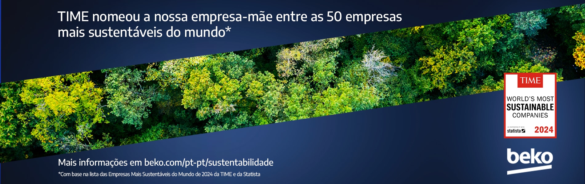 Beko Reconhecida como Uma das Empresas Mais Sustentáveis do Mundo em 2024