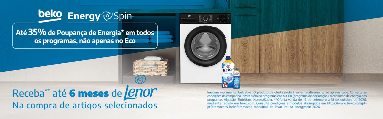 Campanha Máquinas de Roupa EnergySpin