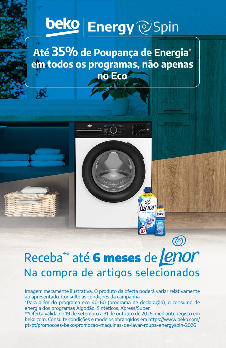 Campanha Máquinas de Roupa EnergySpin