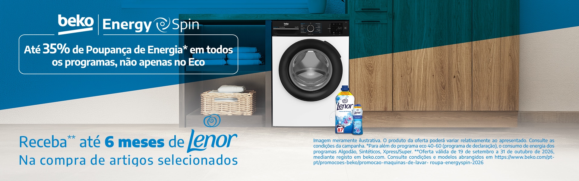 Campanha Máquinas de Roupa EnergySpin