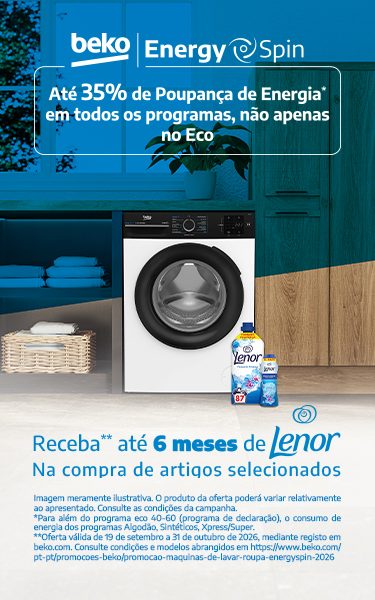 Campanha Máquinas de Roupa EnergySpin
