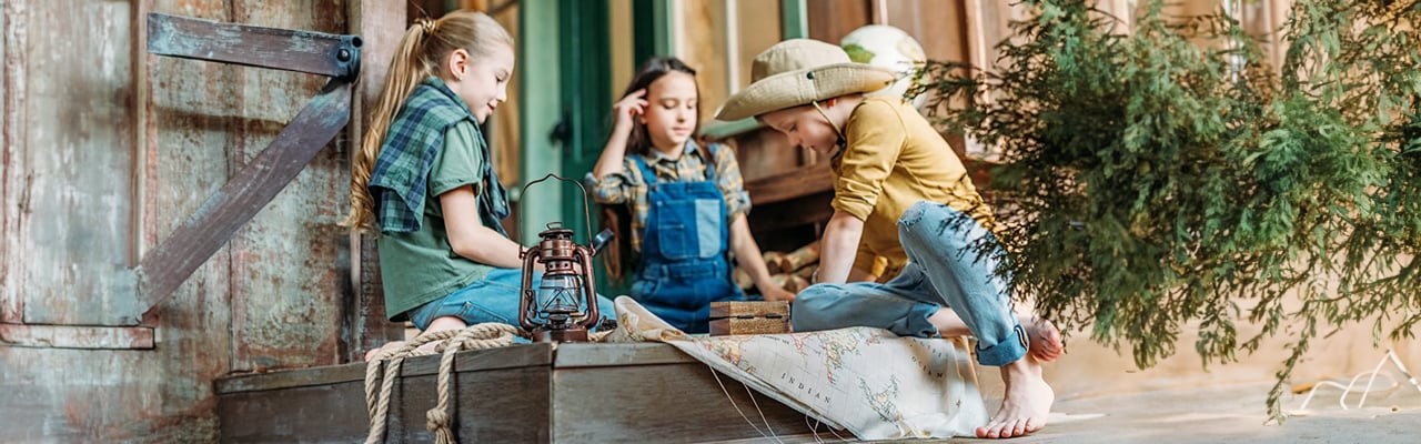cum organizezi o vanatoare de comori pentru copii