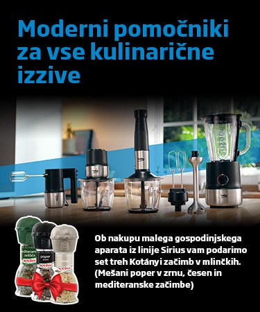 Nova linija malih gospodinjskih aparatov  Beko Sirius 
