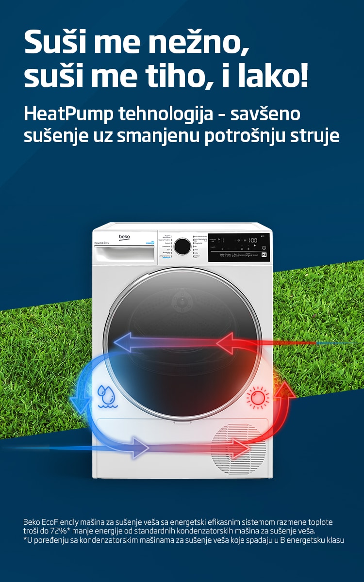 Sušilni stroji s toplotno črpalko