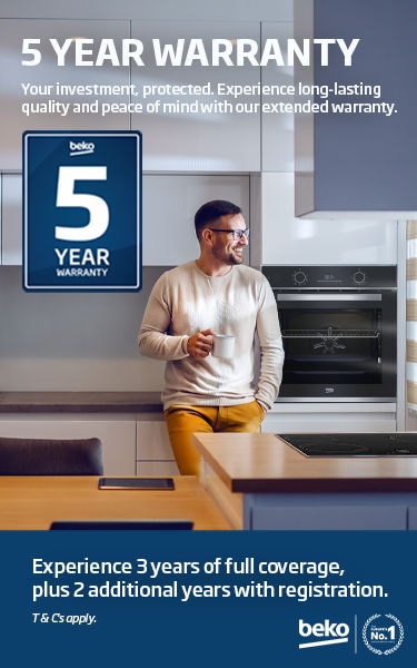Beko 5 Year Warranty Mobile Version 375 x 600 1