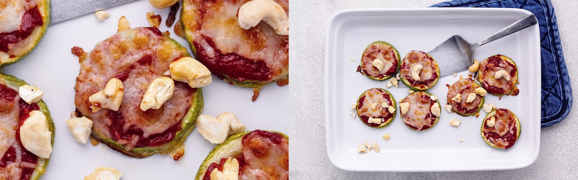 Zucchini Pizza Bites