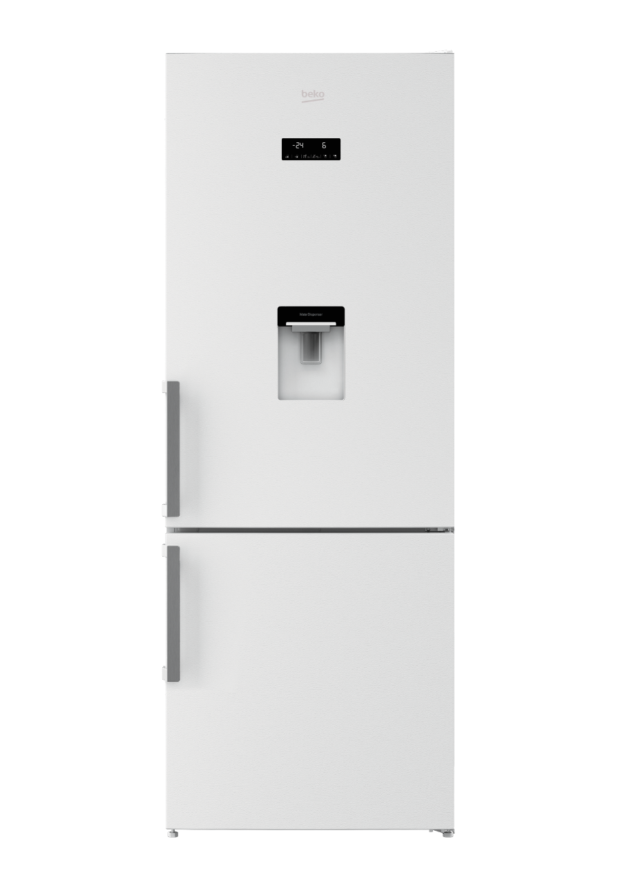 Réfrigérateur multi-portes Beko Réfrigérateur Frigo Combiné RCNE560E60ZGWHN  192 70 cm Blanc