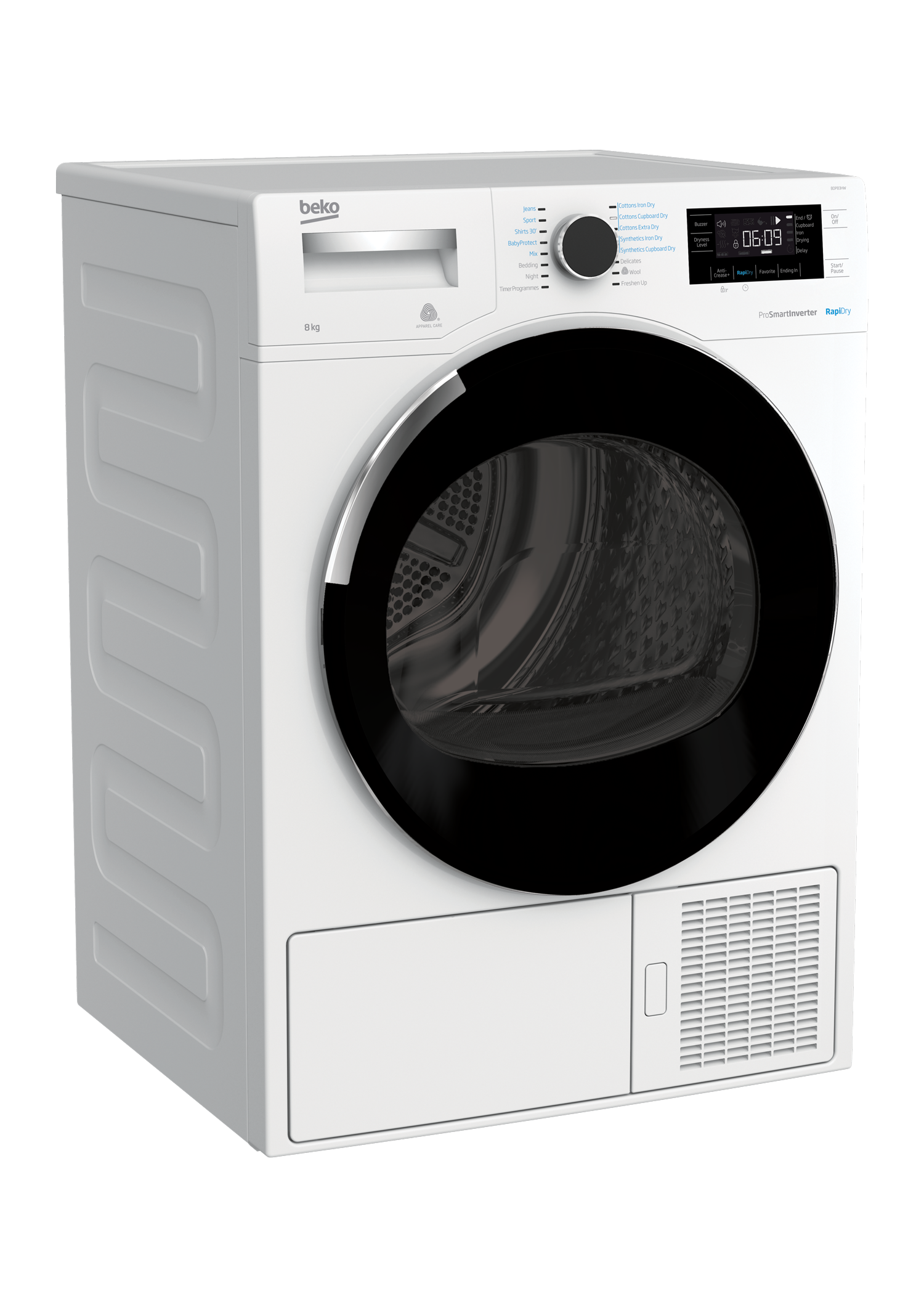 Tumble Dryer Hybrid 8 Kg Bdp83hw Beko