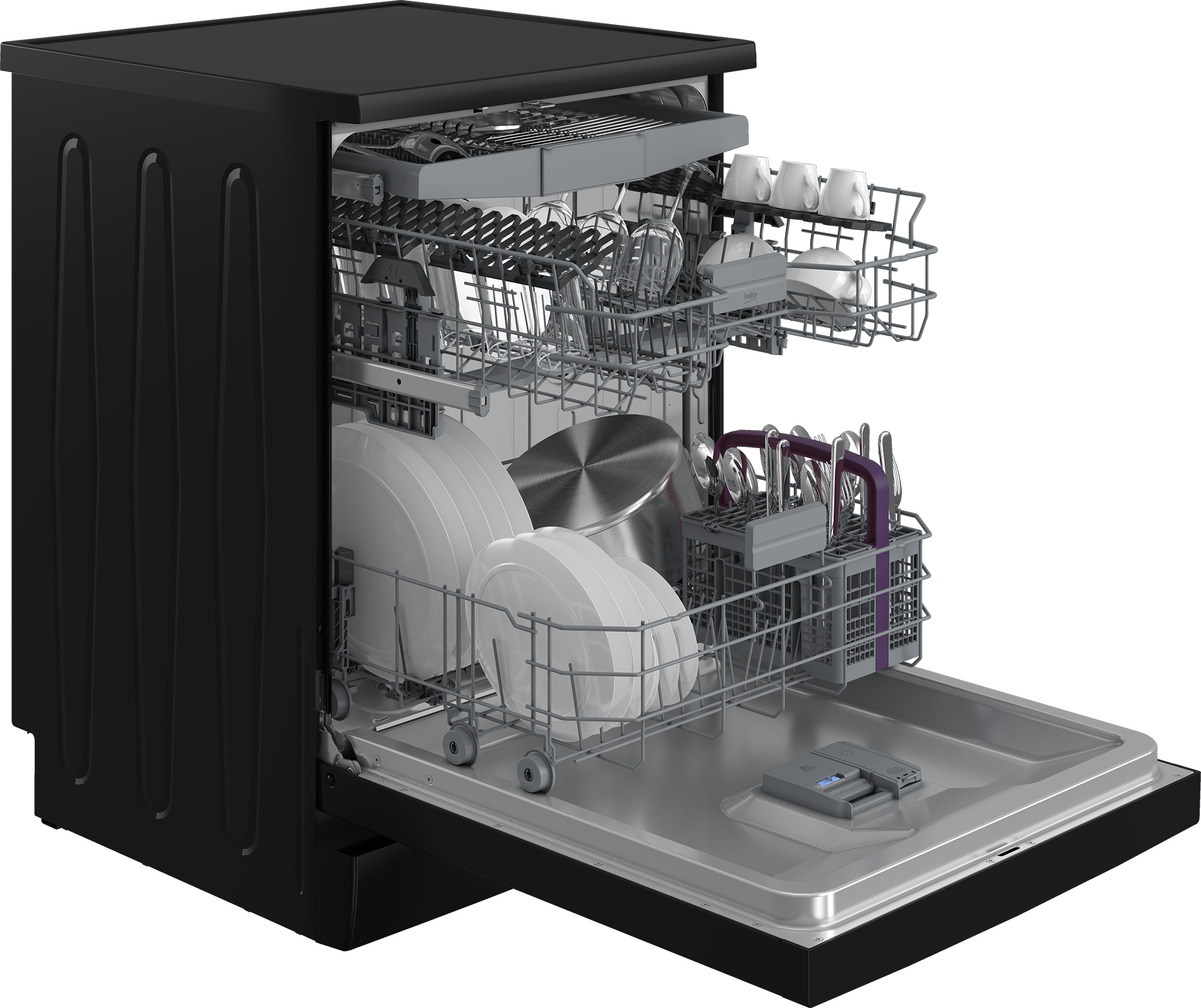BDFB1630B Freestanding Dishwasher (16 place settings, Fullsize