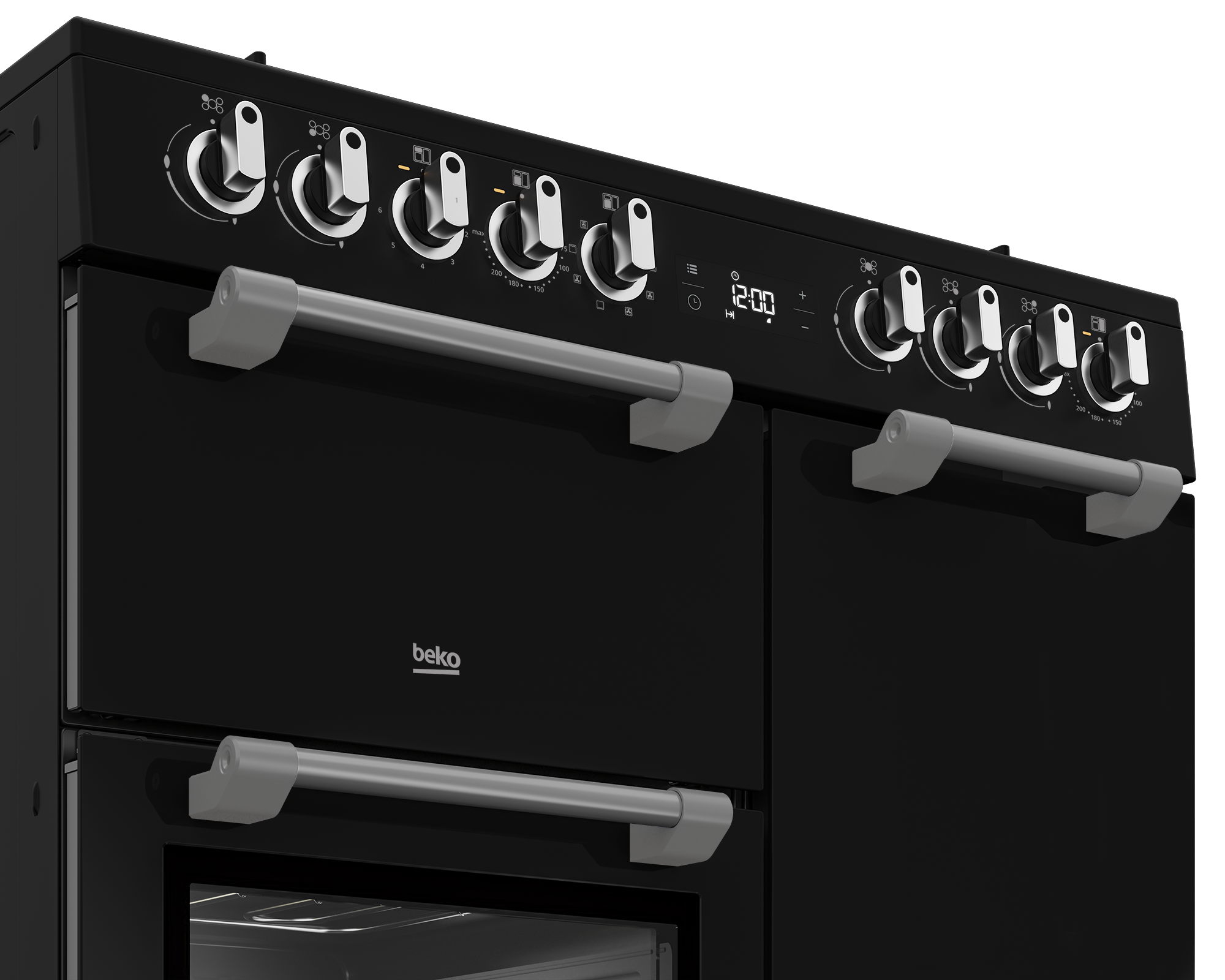 Freestanding Cooker (Multifunctional, 90 cm) BRC916GMB BEKO