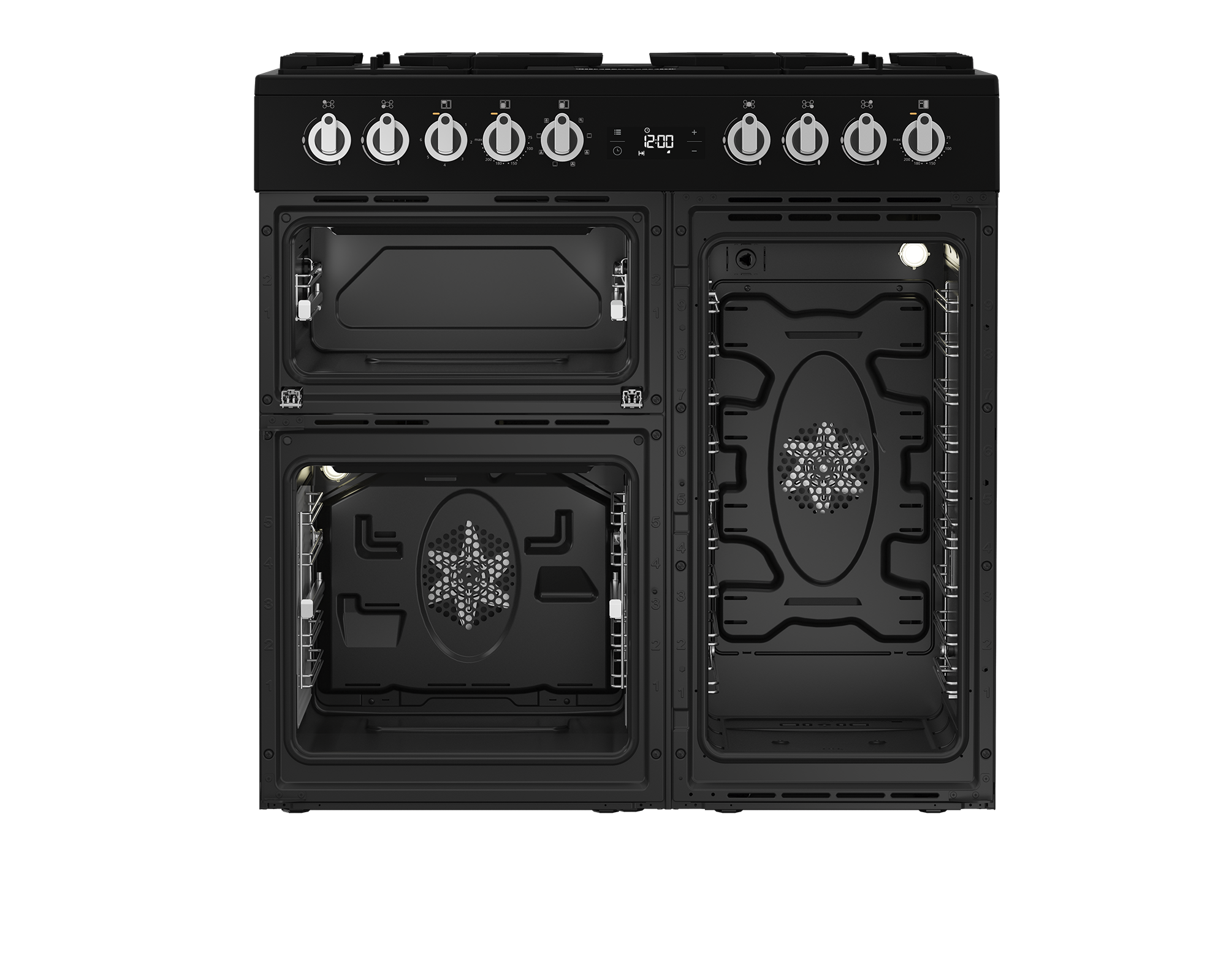 Freestanding Cooker (Multifunctional, 90 cm) BRC916GMB BEKO