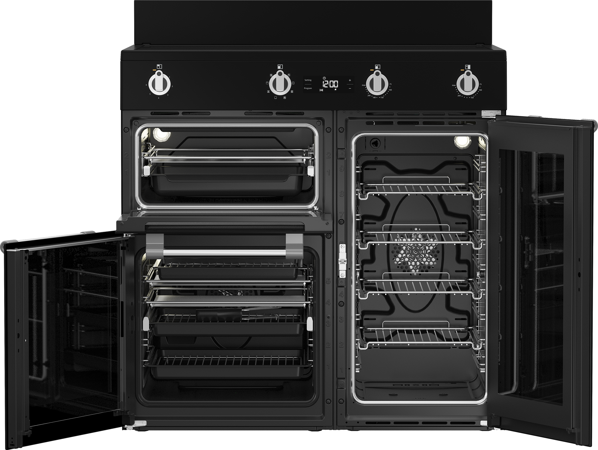 Beko induction freestanding cooker clearance