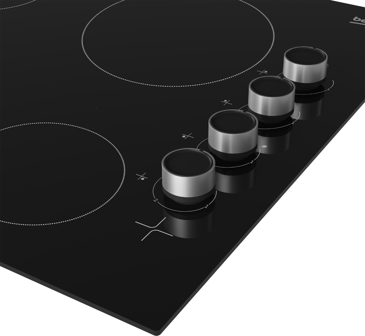 BuiltIn Cooktop (Vitroceramic, 60 cm) BCT601CG BEKO