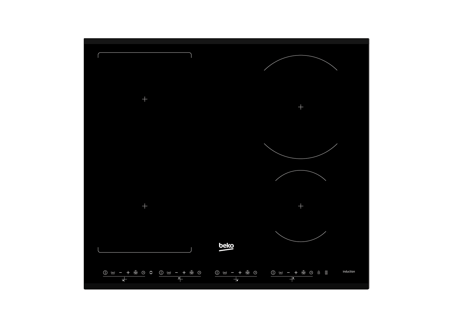 BuiltIn Cooktop (Induction, 60 cm) BCT601IG BEKO