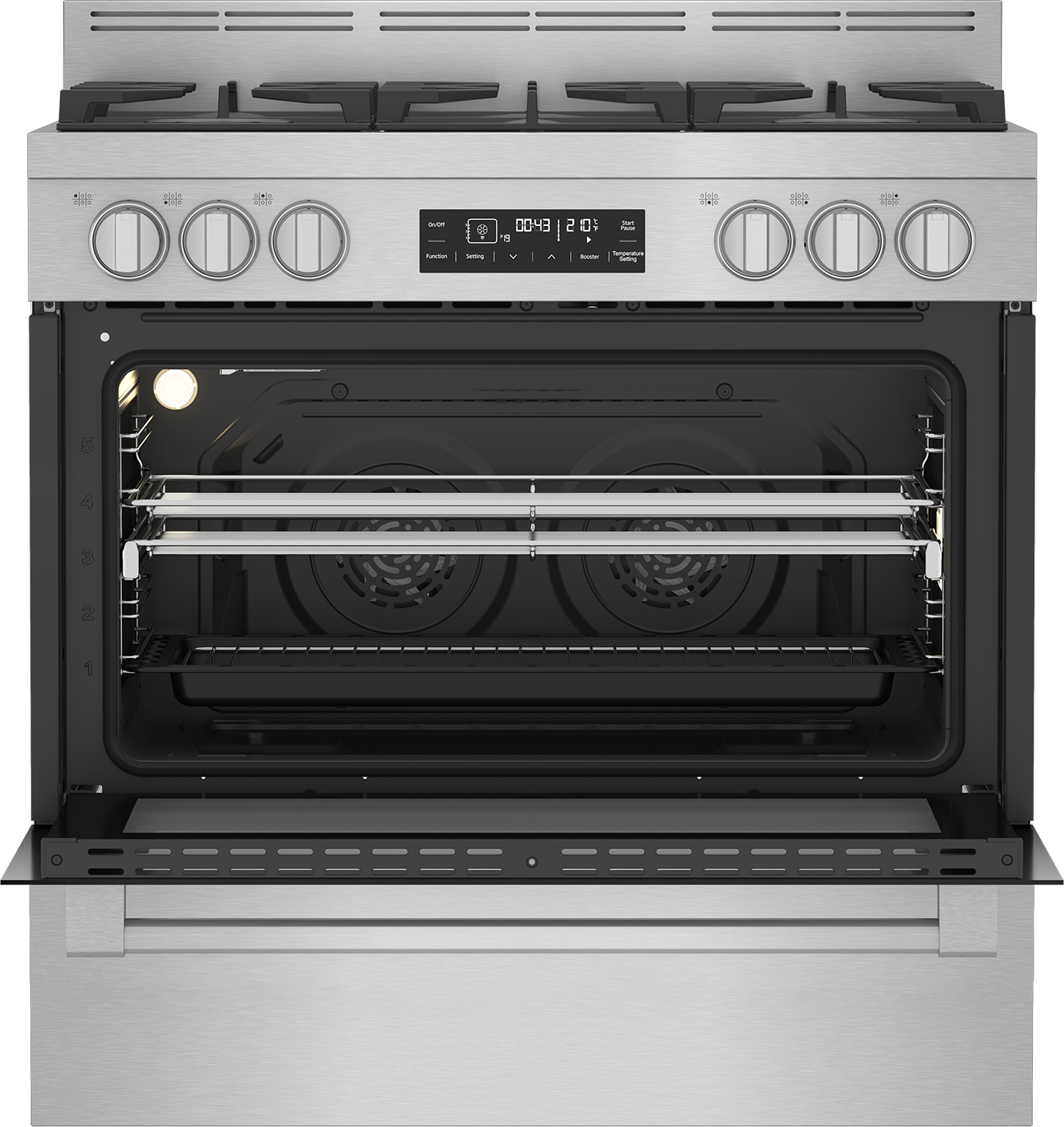 Freestanding Cooker Multi functional 90 cm BFC918GMX1 BEKO