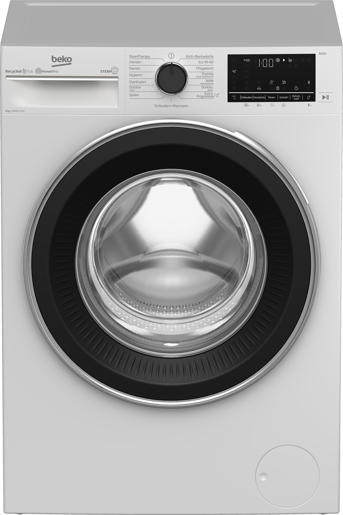 B5WFU58415W (8 | Machine BEKO Washing kg, | 1400 rpm) Freestanding