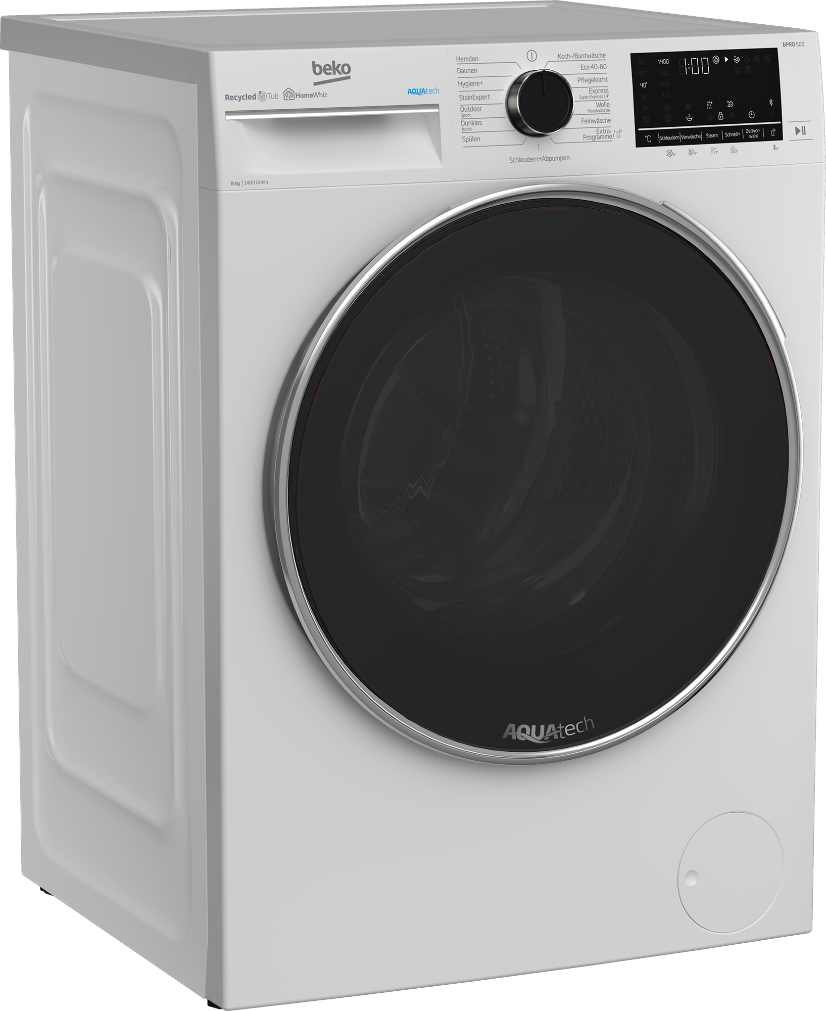 B5WFU58418W Washing (8 BEKO | Machine Freestanding | kg, 1400 rpm)