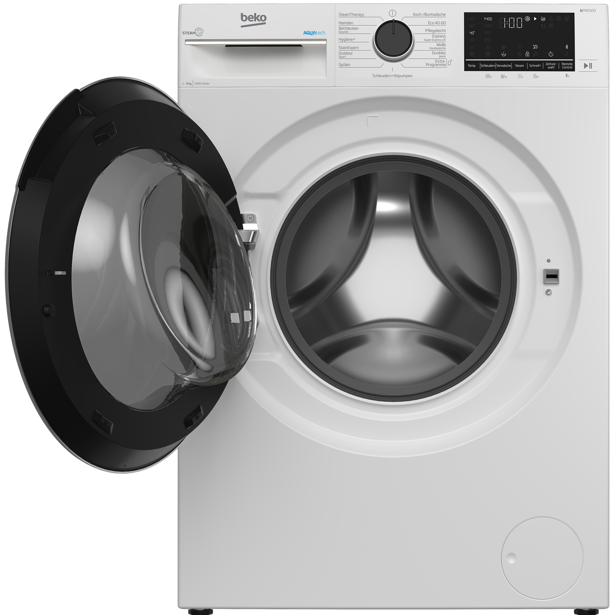 B5WFT594138W | (9 Washing | kg, BEKO Freestanding Machine rpm) 1400