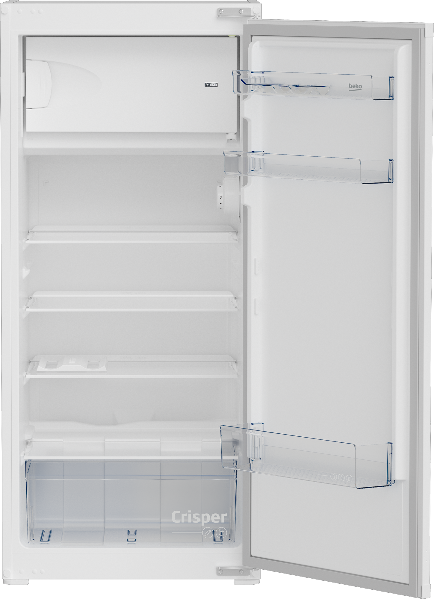 Kühlschrank BSSA210K4SN BEKO | mit Gefrierteil 54 | oben Ein-Türig cm 156 L