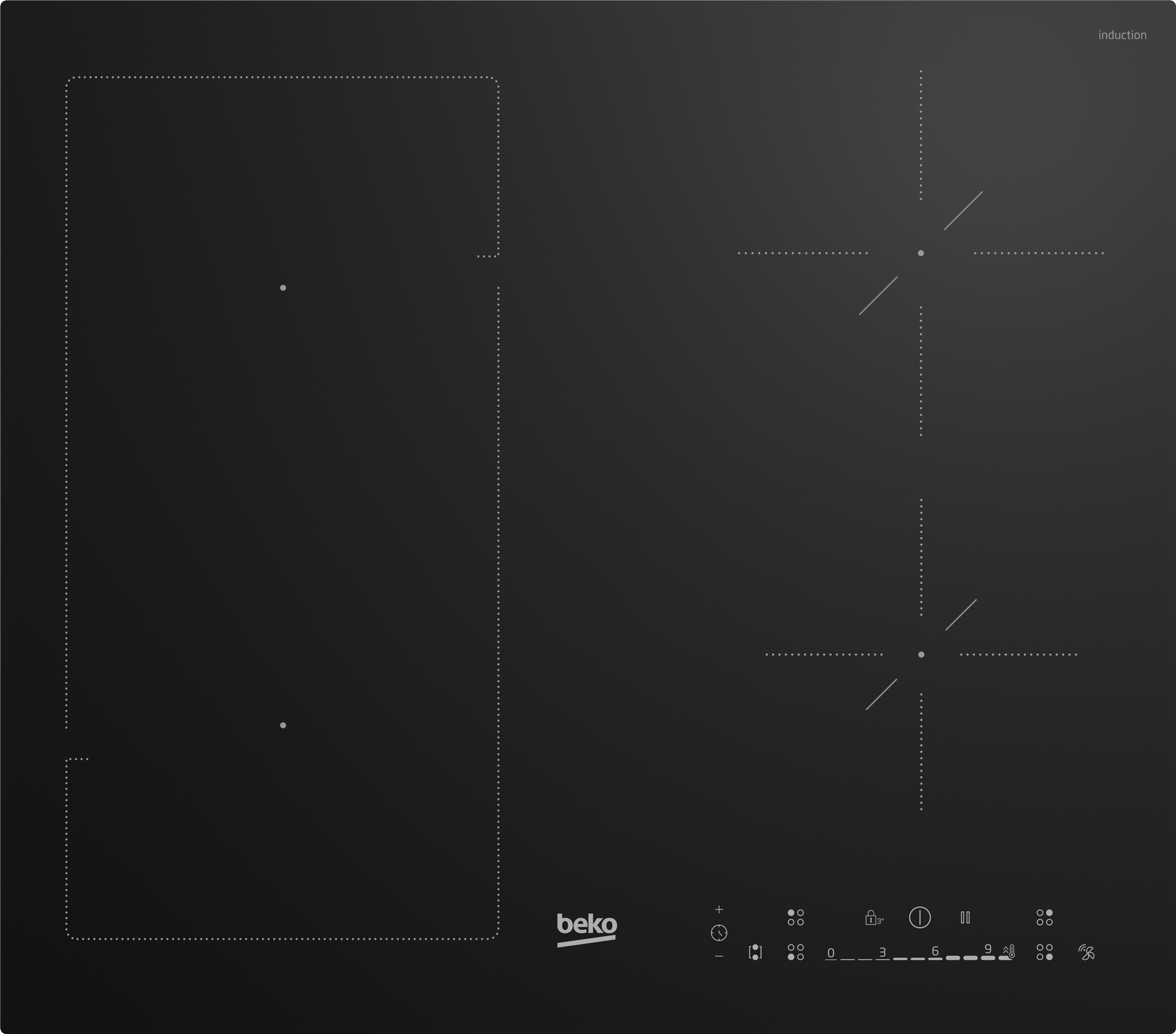 XHII64600SAFT | Plita incorporabila (Inductie, 60 cm) | BEKOGLOBAL