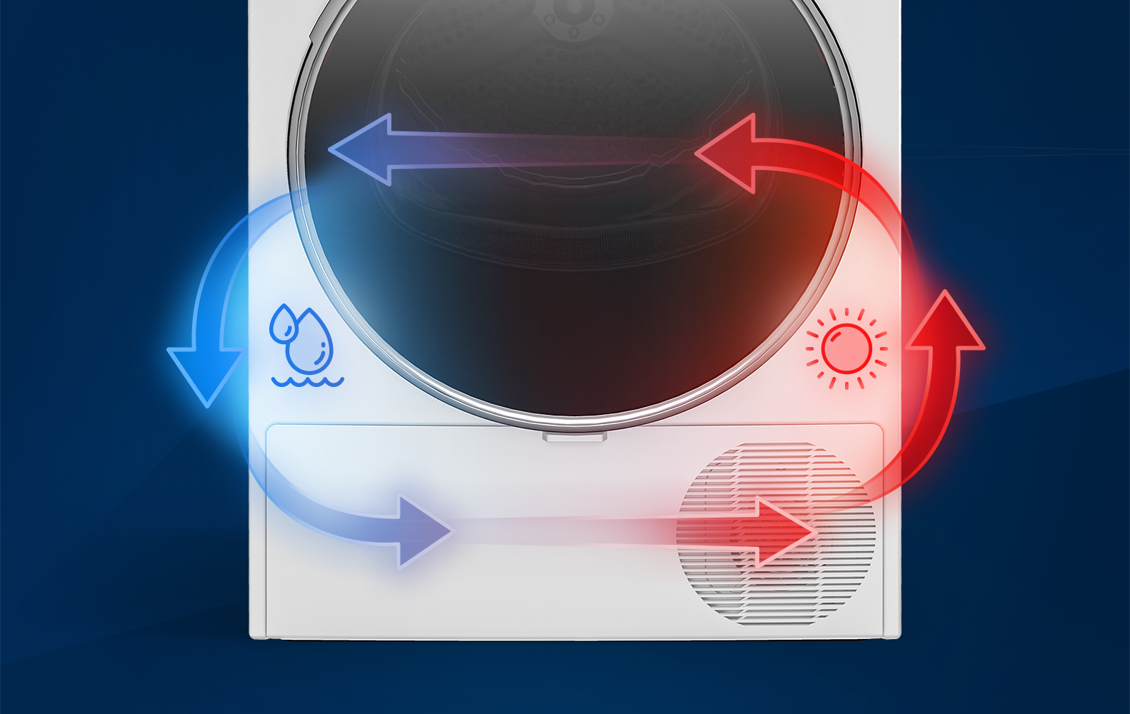 Uscare perfecta, fara transfer de culori.