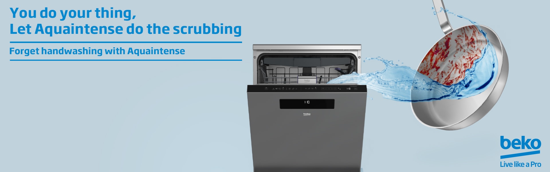 Beko Dishwasher AquaIntense