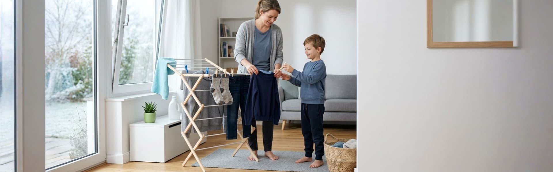 8 Winter Laundry Tips We Use for Lower Energy Use 