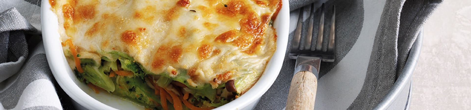 Wok Vegetable Lasagna With Cream Cheese