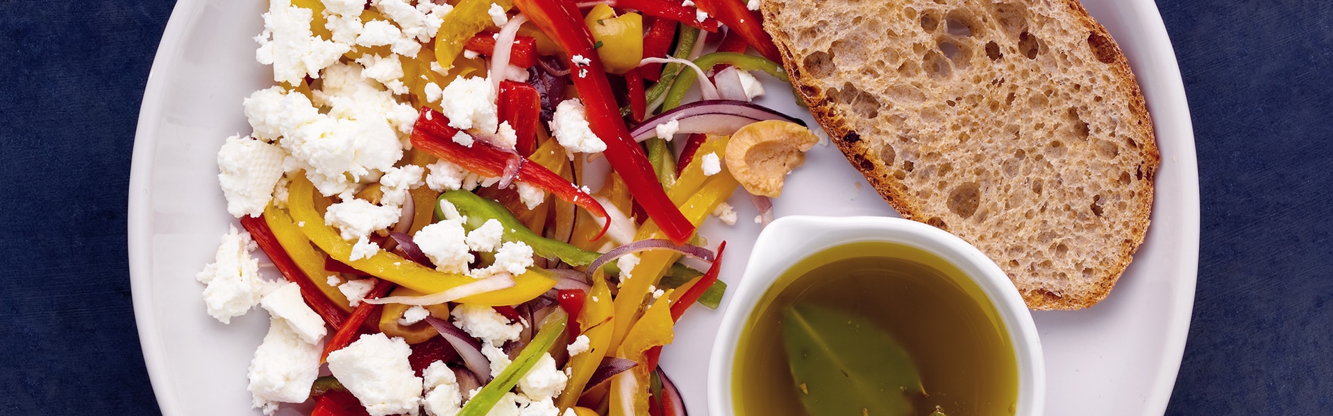 Three Pepper Breakfast Salad