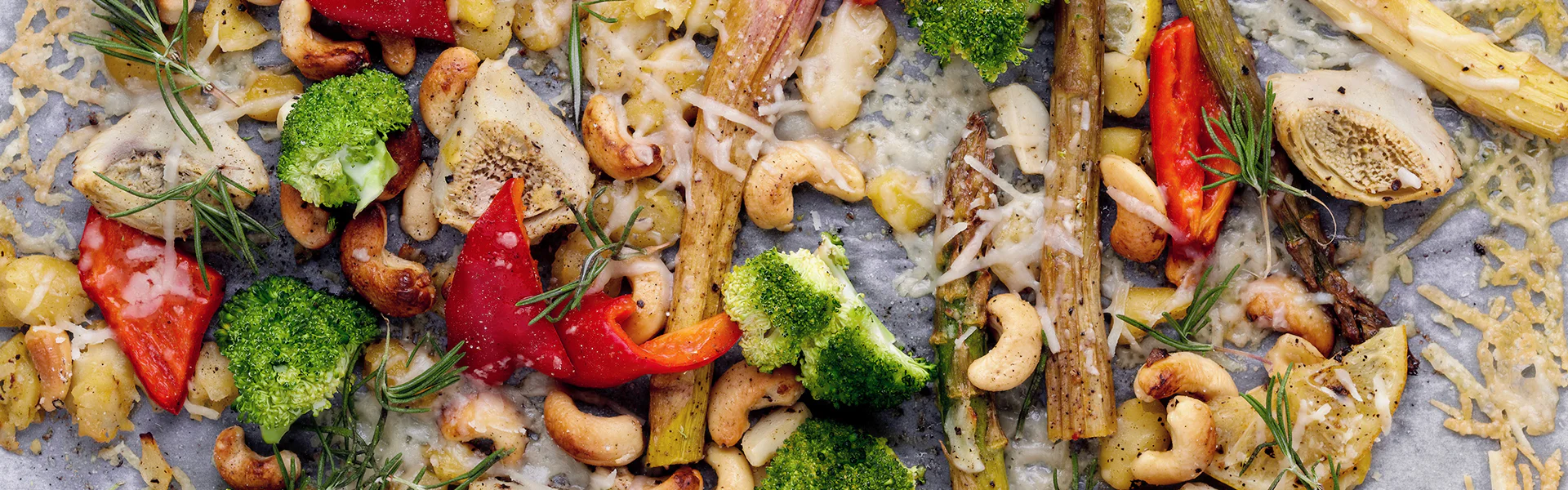 One Tray Vegetarian Dinner